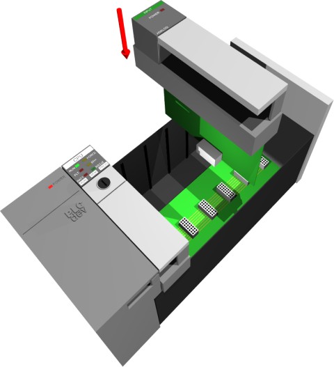 PLC inserting card